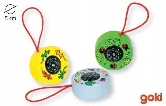 Goki kompas drewniany Marka Goki
