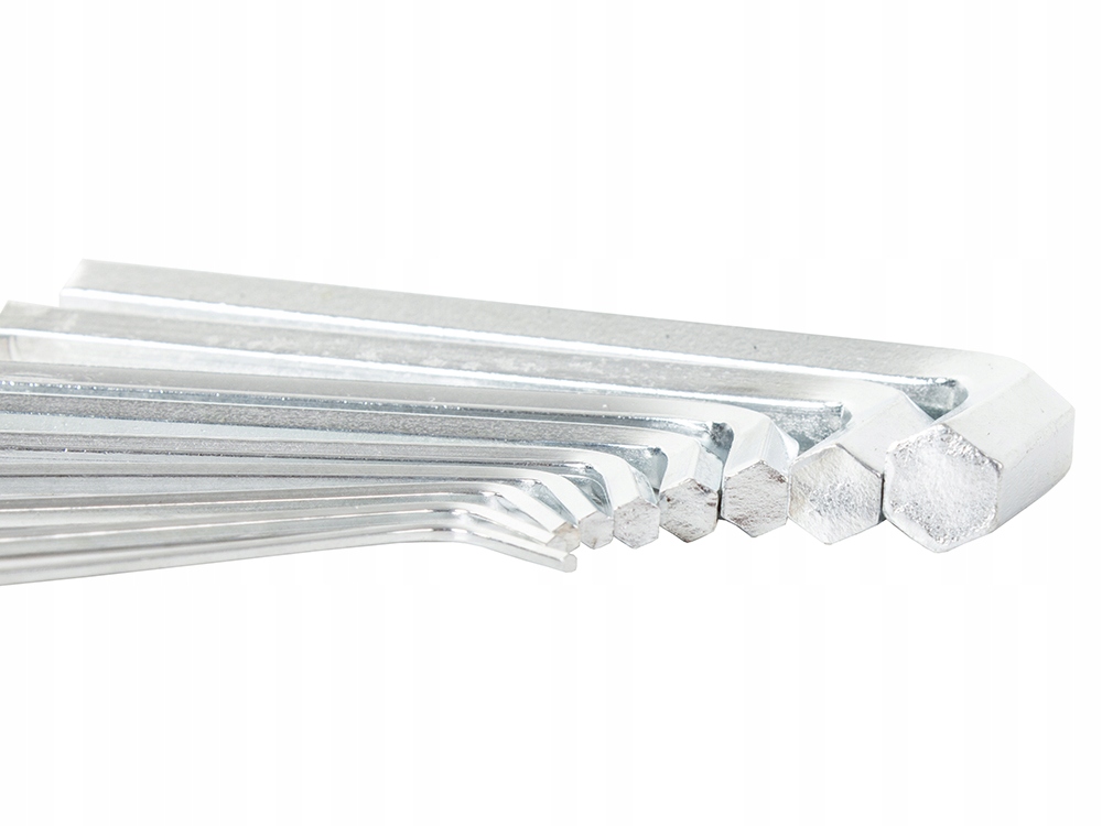 KLUCZE IMBUSOWE IMBUSY 1,5-10 9 el ZESTAW KLUCZY MAŁE Rodzaj klucza imbusowy