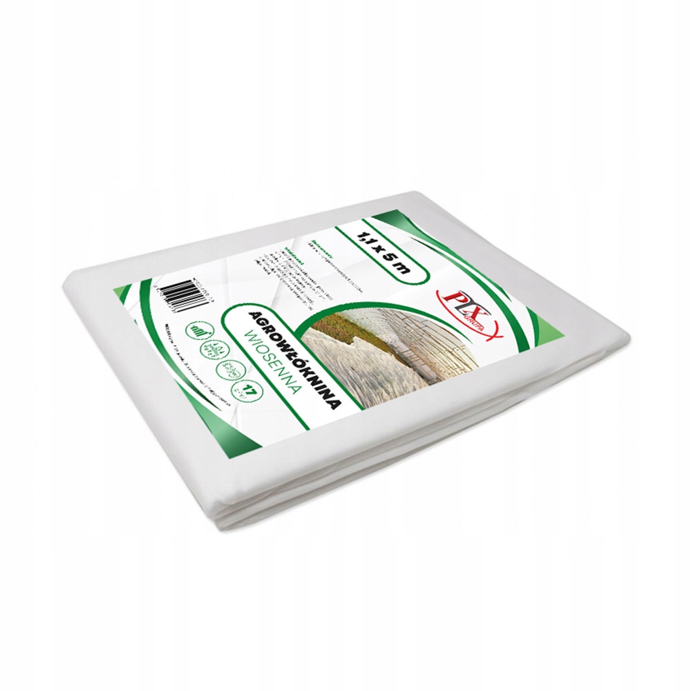 

Agrowłóknina biała 1,1x 5m 17gr/m2 Plx