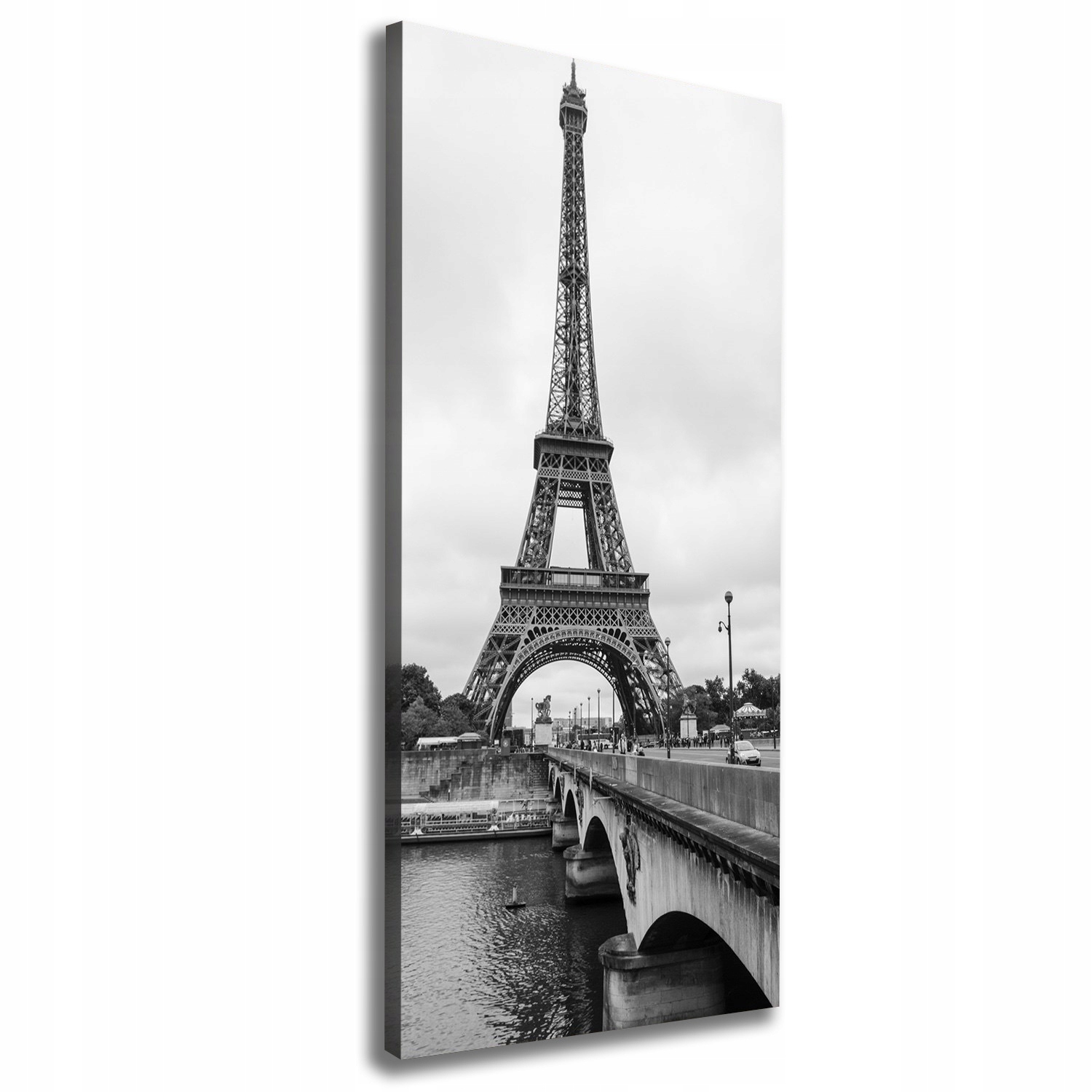 

Foto obraz na płótnie Wieża Eiffla Paryż 50x125 cm