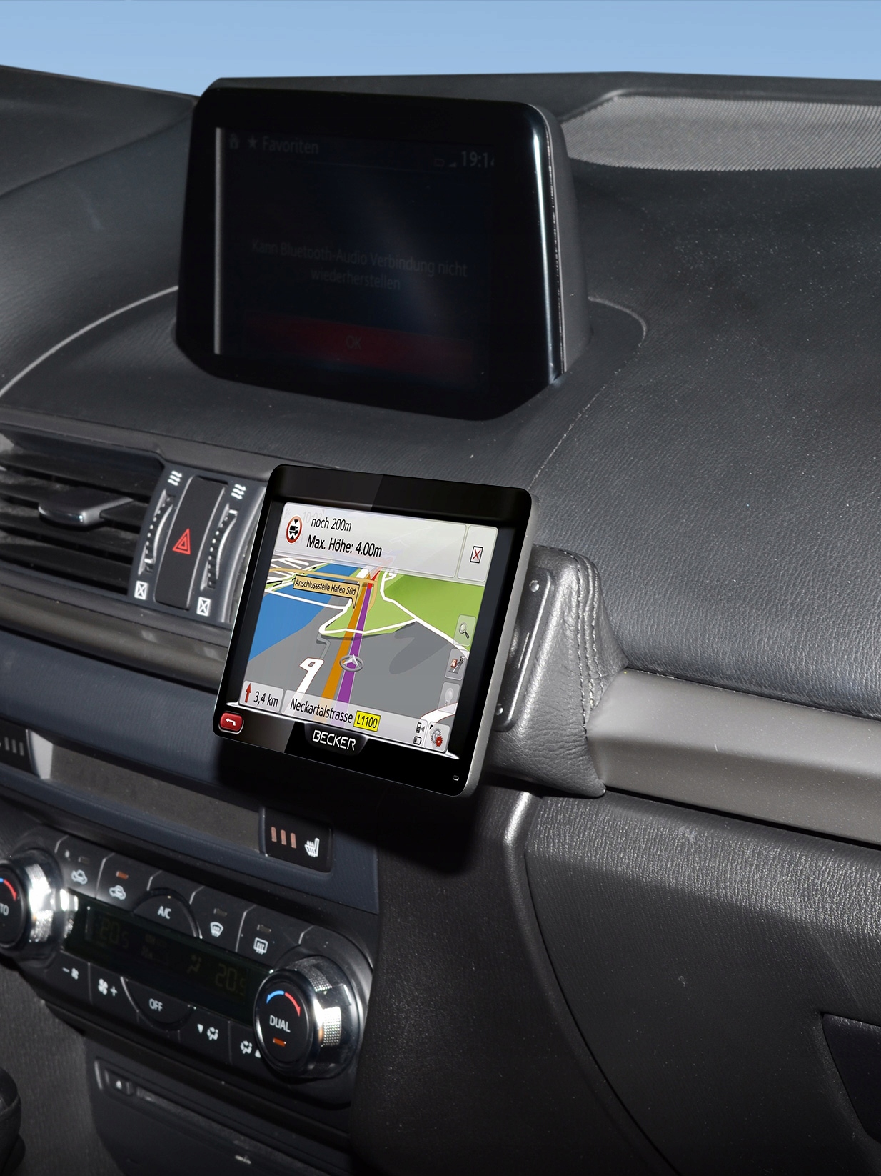 Konsola Kuda pod telefon navi Mazda 3 Bn od 2016