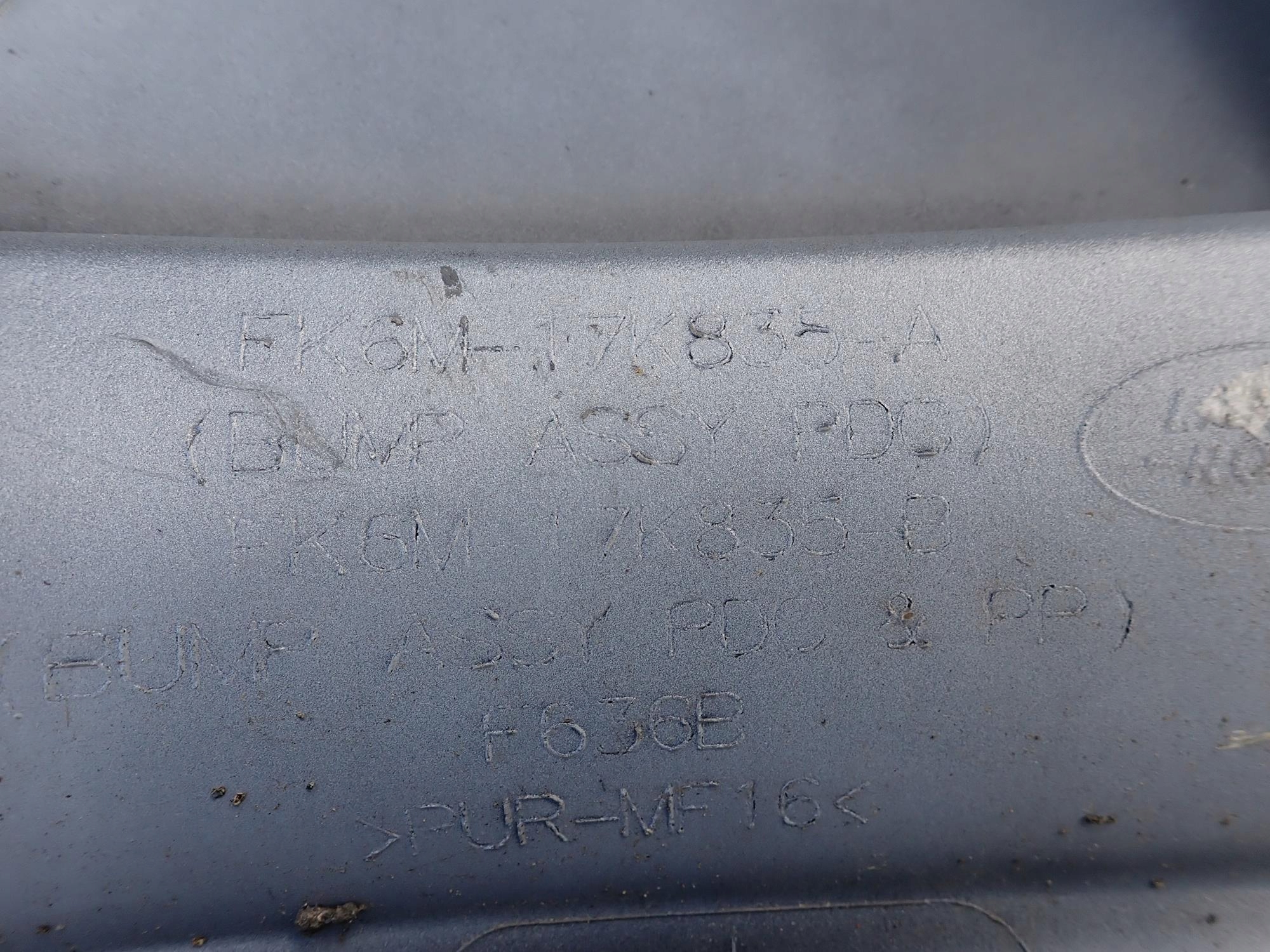 RANGE ROVER SPORT II 2 SVR 13-17 bumper rear part rear
