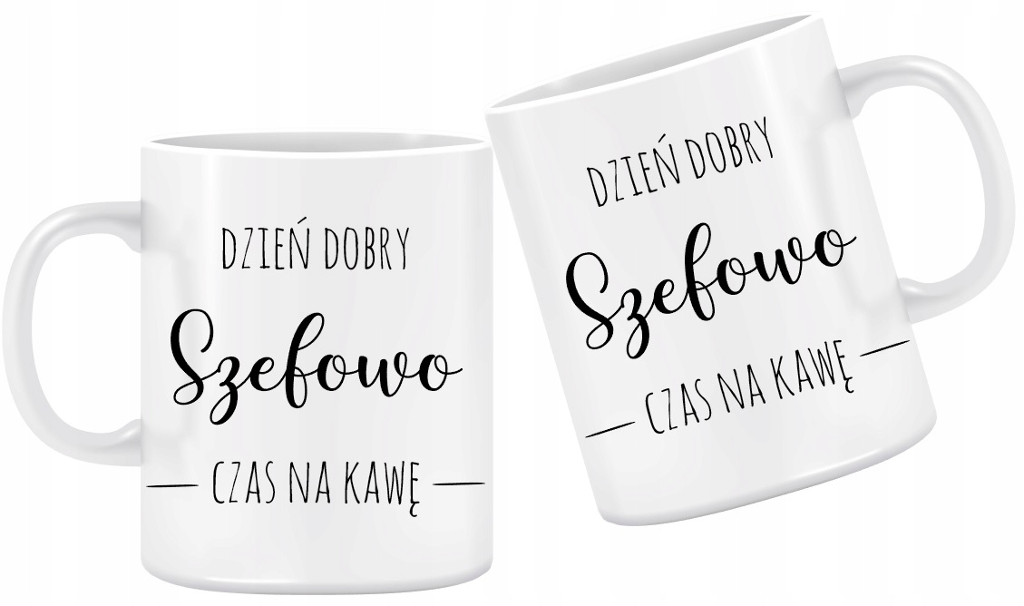 

Kubek Szefowej Kierowniczki Kobiety Czas na kawę