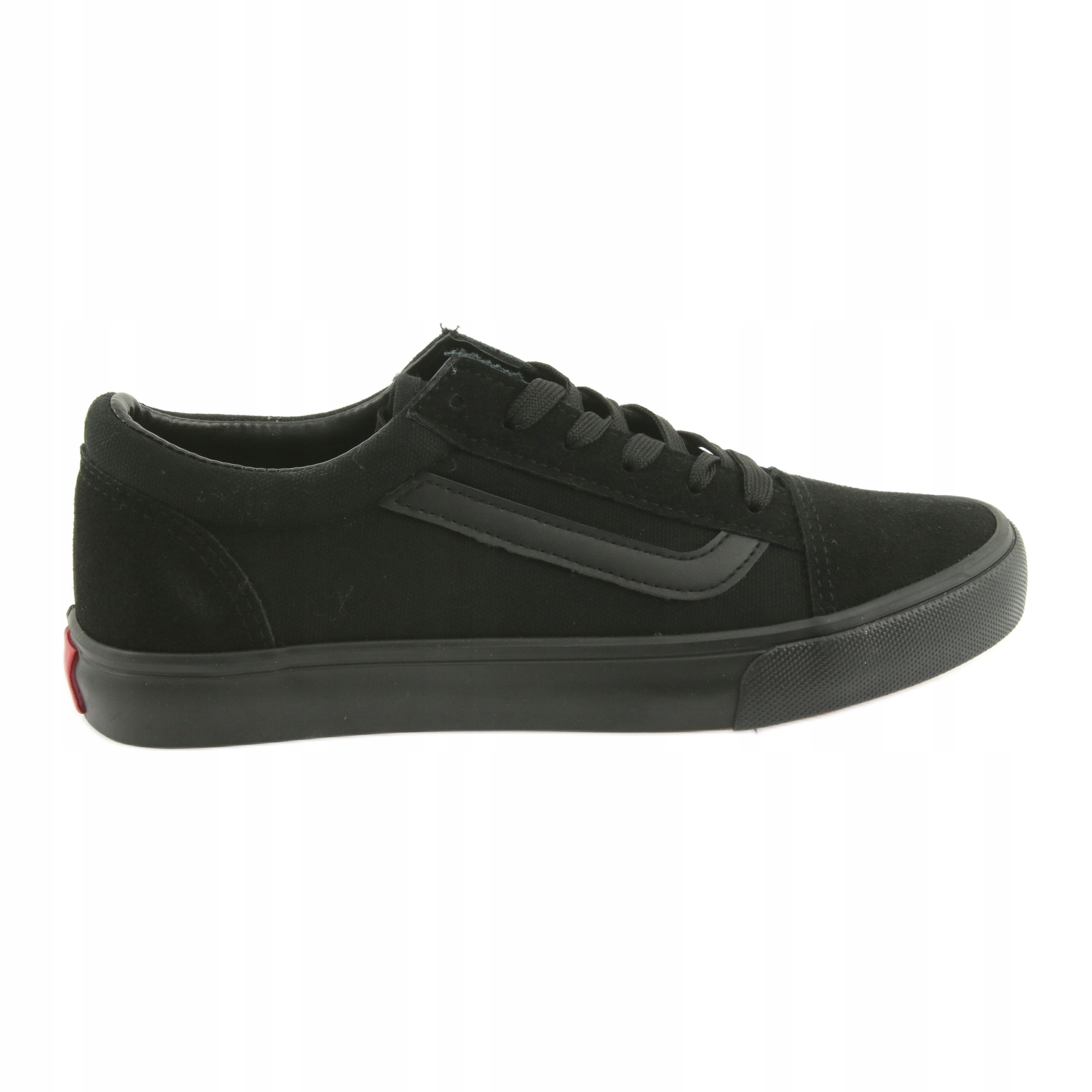 

Czarne Tkanina Buty Trampki Atletico r.38