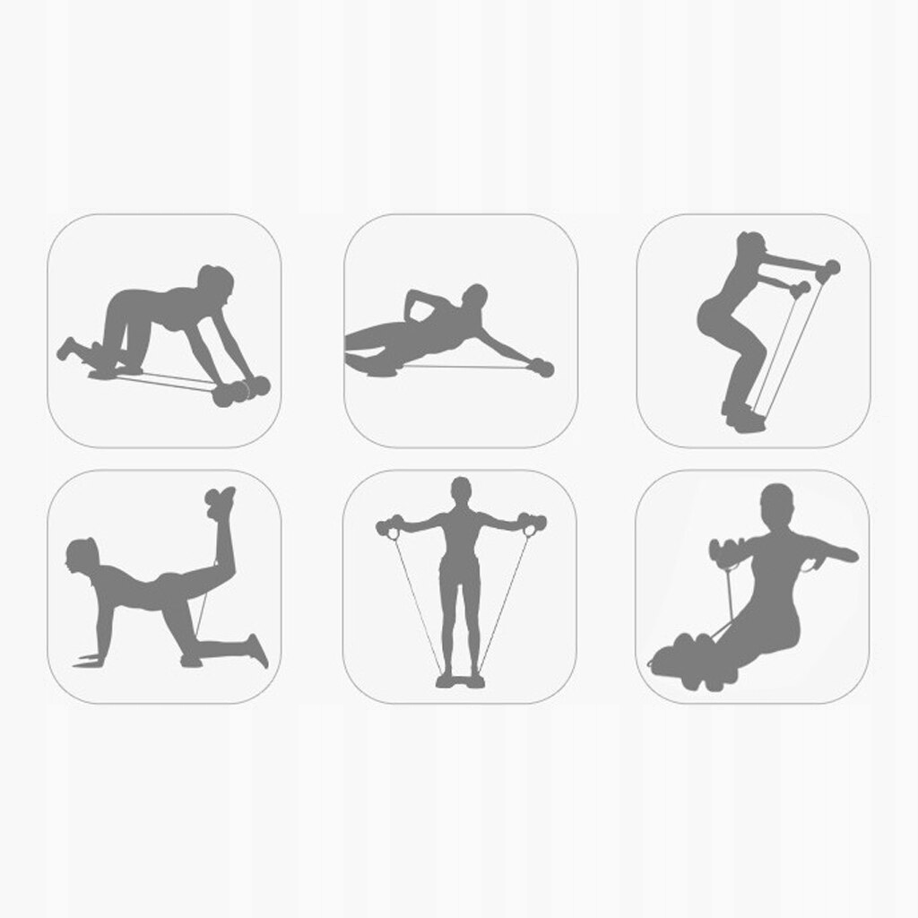 EXPANDER DO ĆWICZEŃ BRZUCHA NÓG MIĘŚNIE FITNESS Rodzaj inny