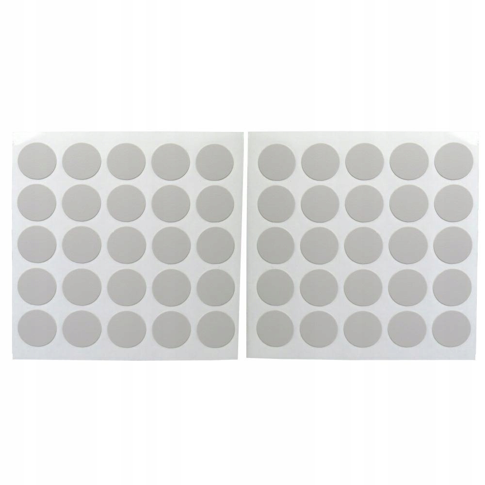 

Zaślepki meblowe przyklejane Szare 12 mm 50 sztuk