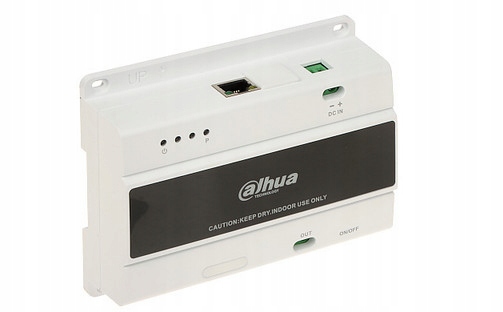 Prepínač Dahua VTNS1001B-2 Pre 8-PORTOVÝ Videovrátnikový Systém