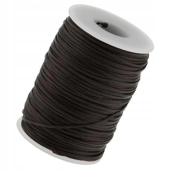 65m 150D 1mm Flat Waxed Wax Thread Cord Sewing Craft Wax String