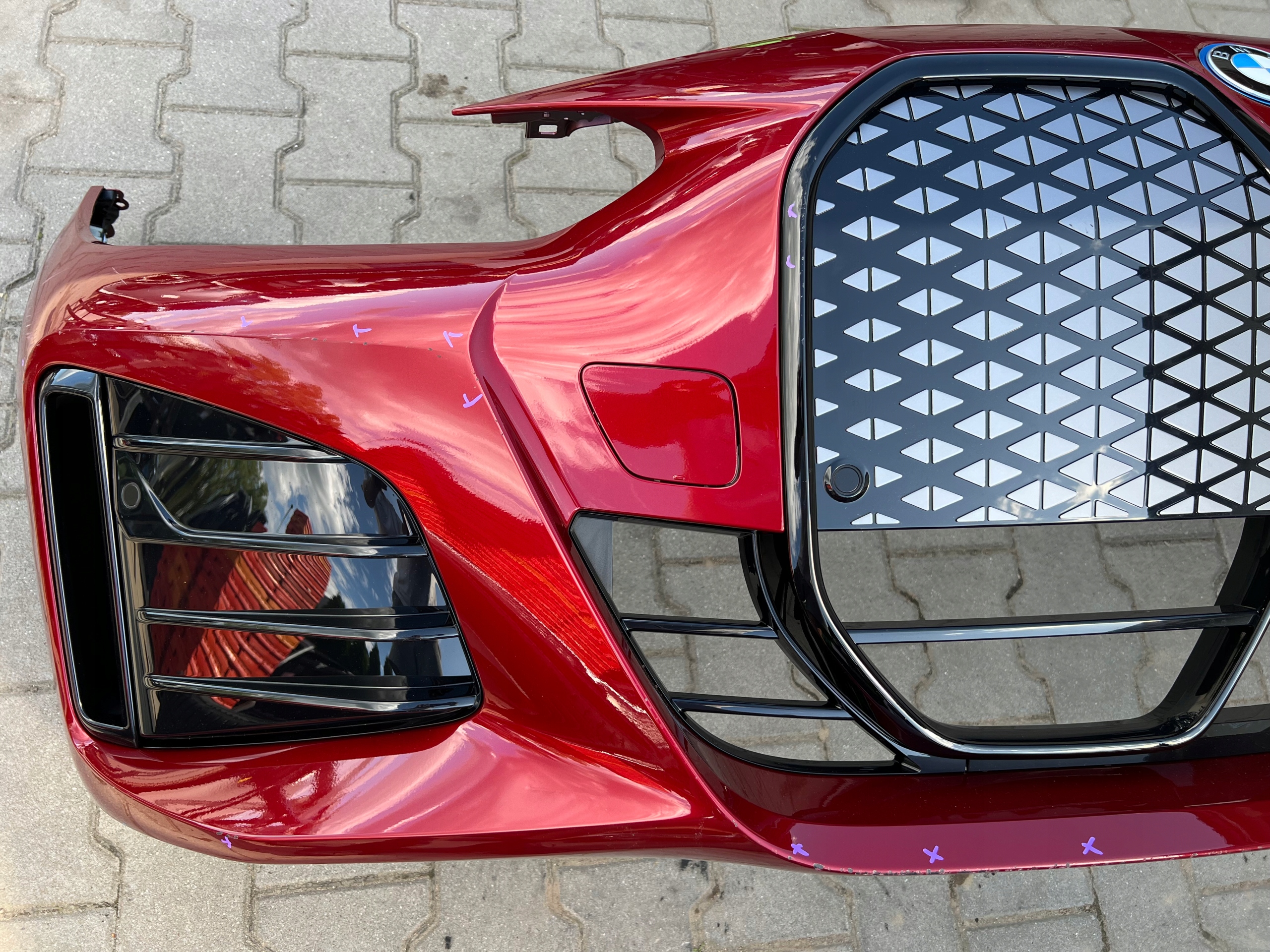 ZDERZAK PRZÓD PRZEDNI BMW I4 G26 M PAKIET KOLOR C68 Strona zabudowy przód