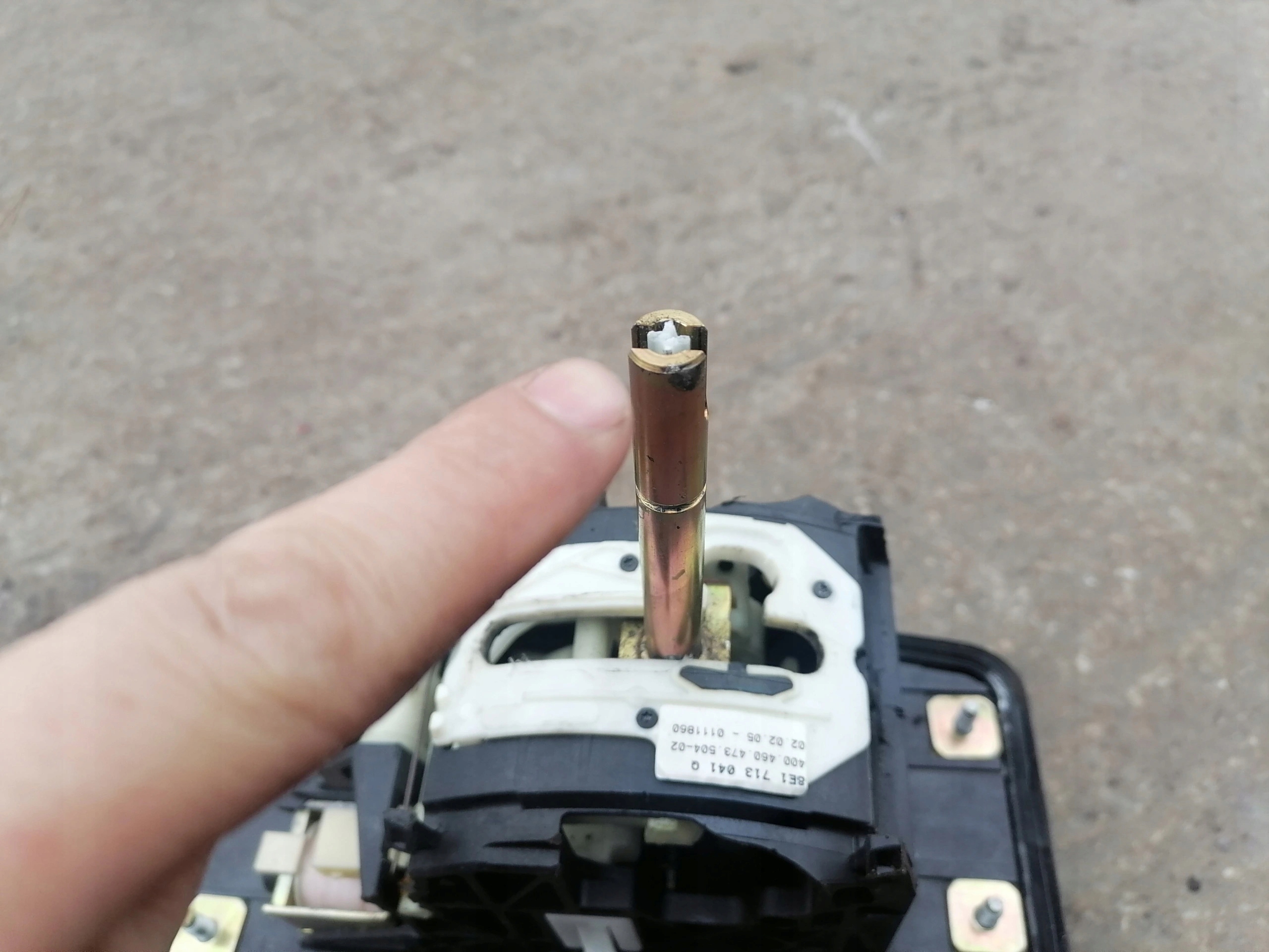 AUDI trim changes of the gear 4G1713041Q