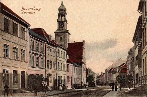 

Braniewo Langegasse Reprodukcja 16956