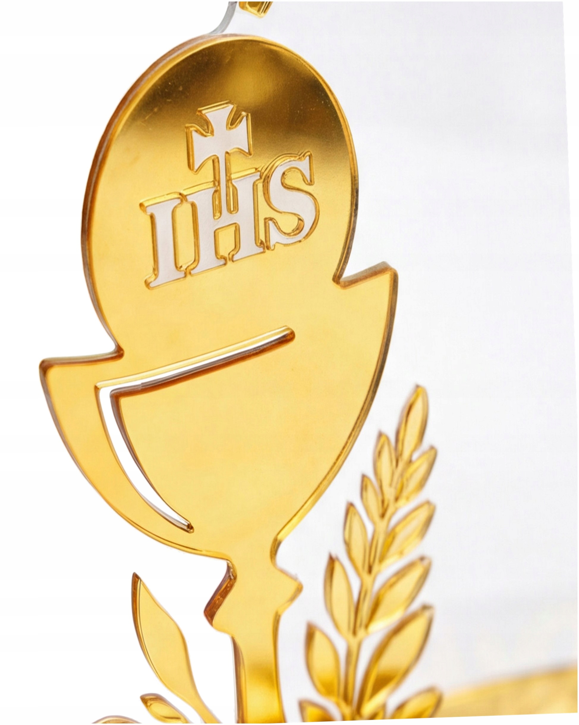 Statuetka Na Komunie Zlota Personalizowana Pamiatka