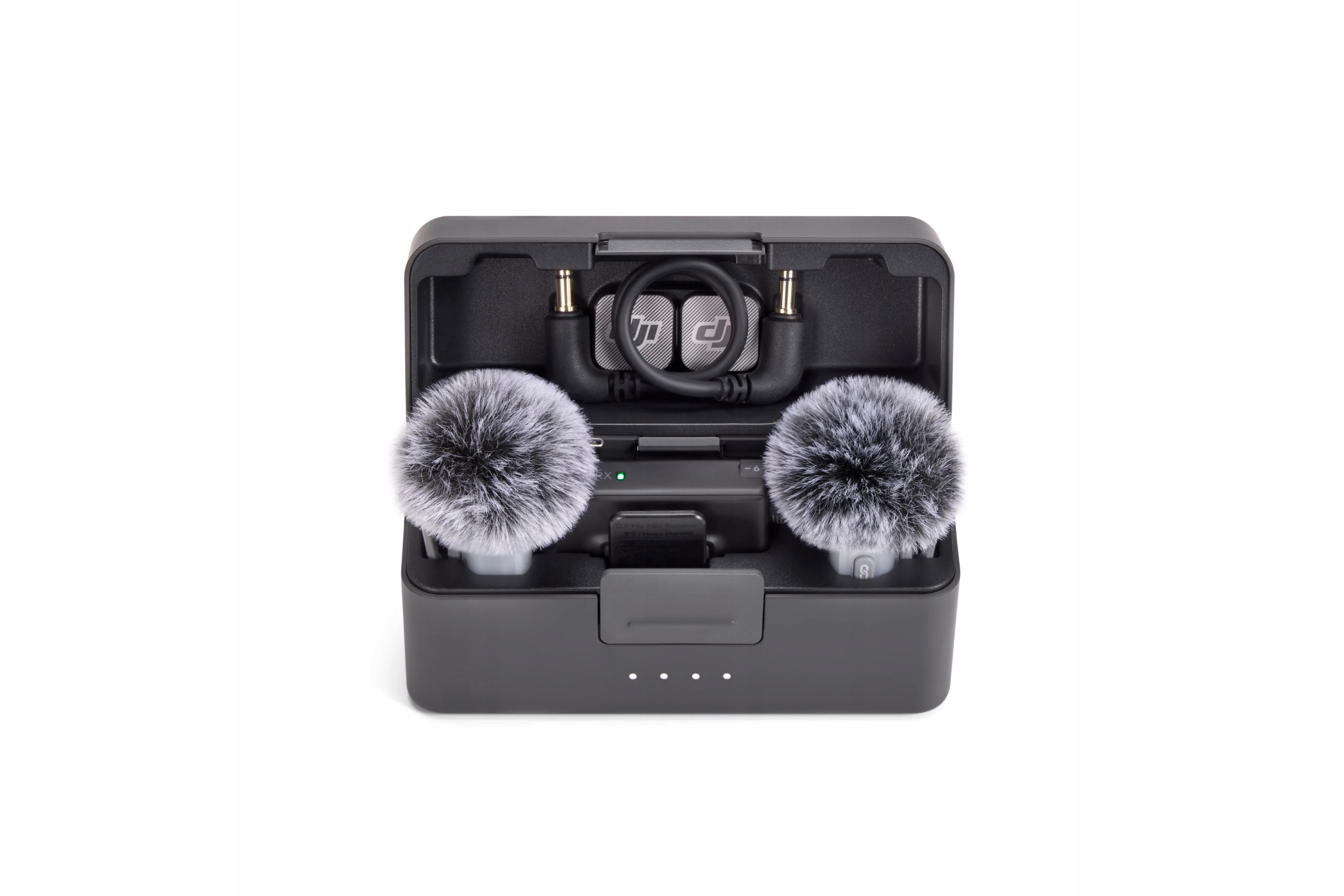 Dji Mic Mini 2 s magnetickými kryty (2 Tx 1 Rx Charging Case)