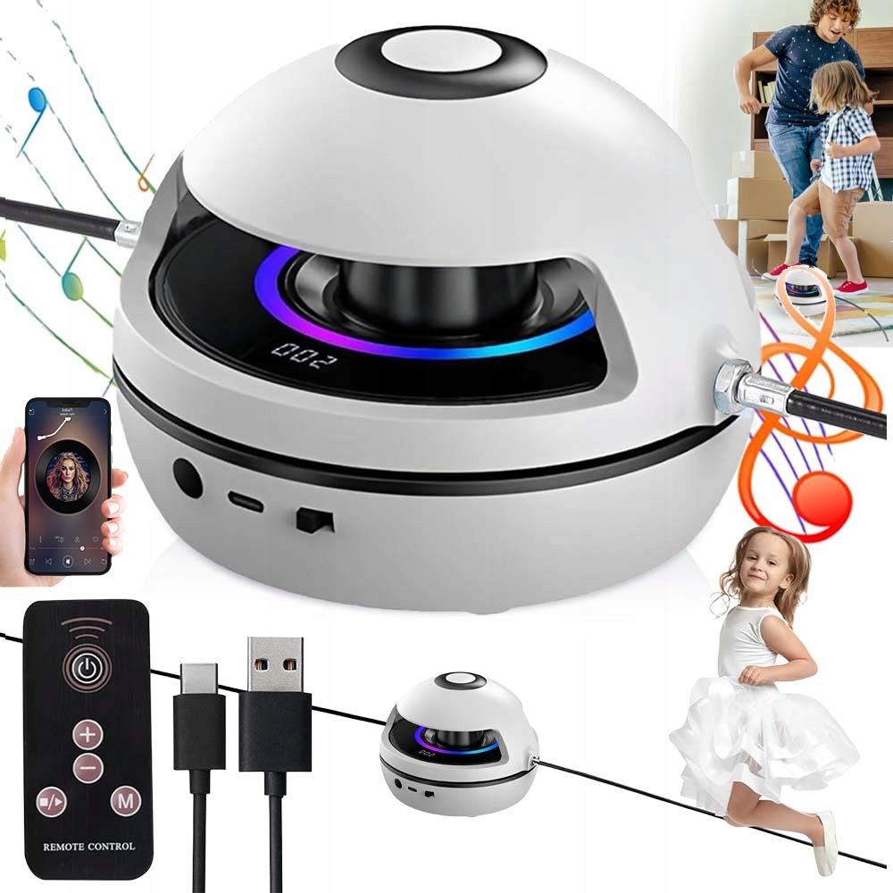 Švihadlo Inteligentní Automatické Pro Dítě S Počítadlem 1200 Mah