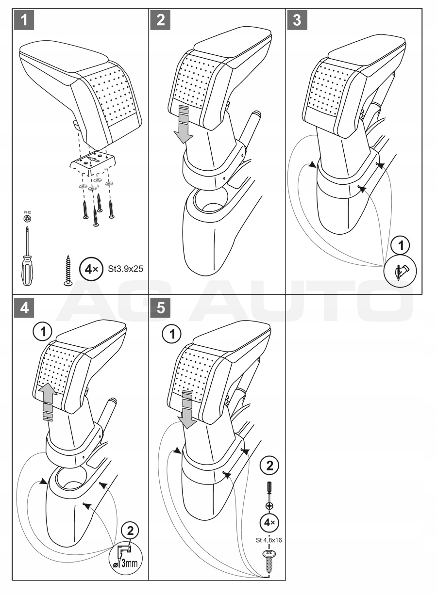 PODLOKIETNIK STANDARD Toyota Yaris 2008 2011 Part manufacturer Rati