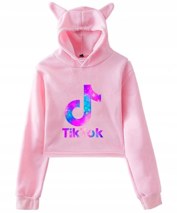 

Bluza TIKu Galaxy Multikolor kocie Uszy nutka 164