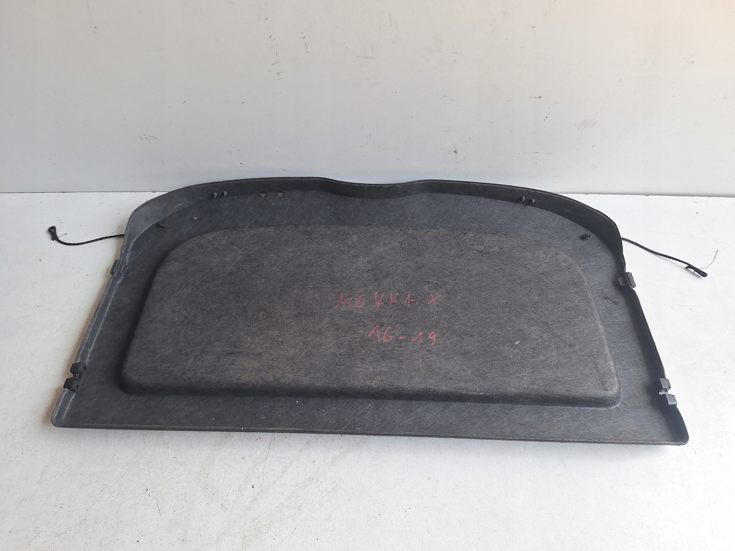 OPEL MOKKA X 16-19 rear plato