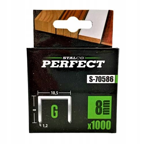

Zszywki do Takera typ G 8mm 1000 sztuk tapicerskie