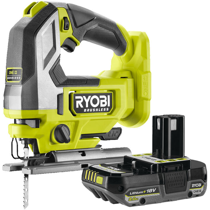 Wyrzynarka Led Dmuchawa Do Wiurów Akumulator 18V Pojemność 2,0AH Ryobi