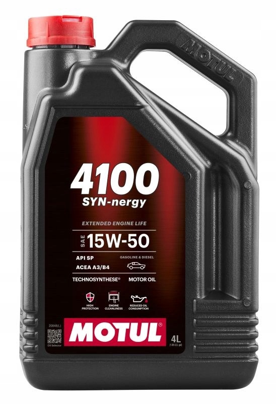 Olej Motul 15W50 4L 4100 Syn-nergy