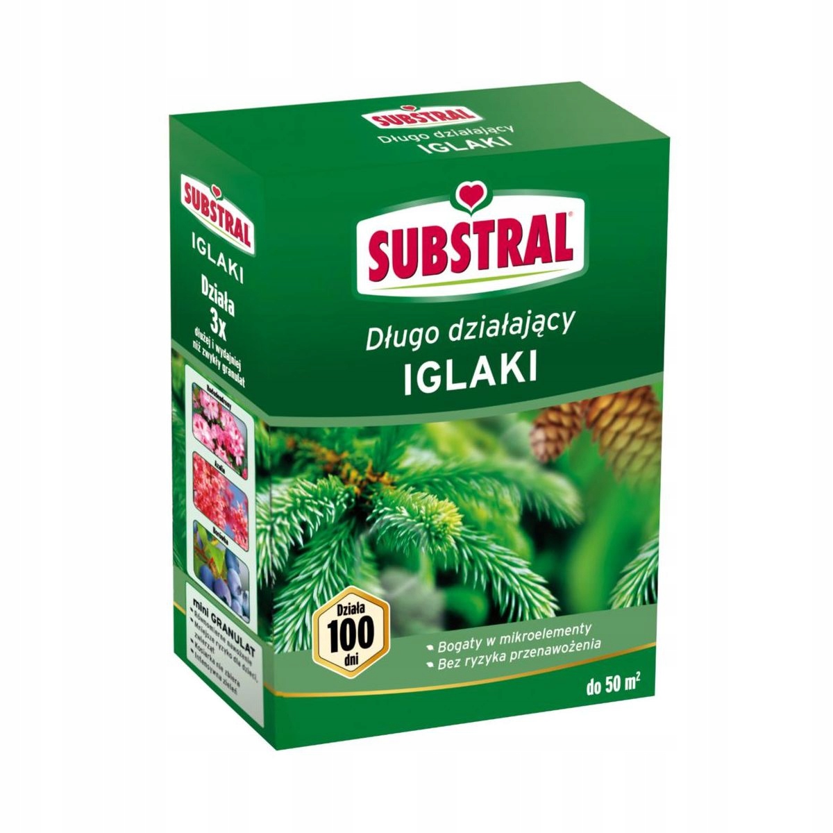 

Nawóz do iglaków Substral 1kg 100 dni