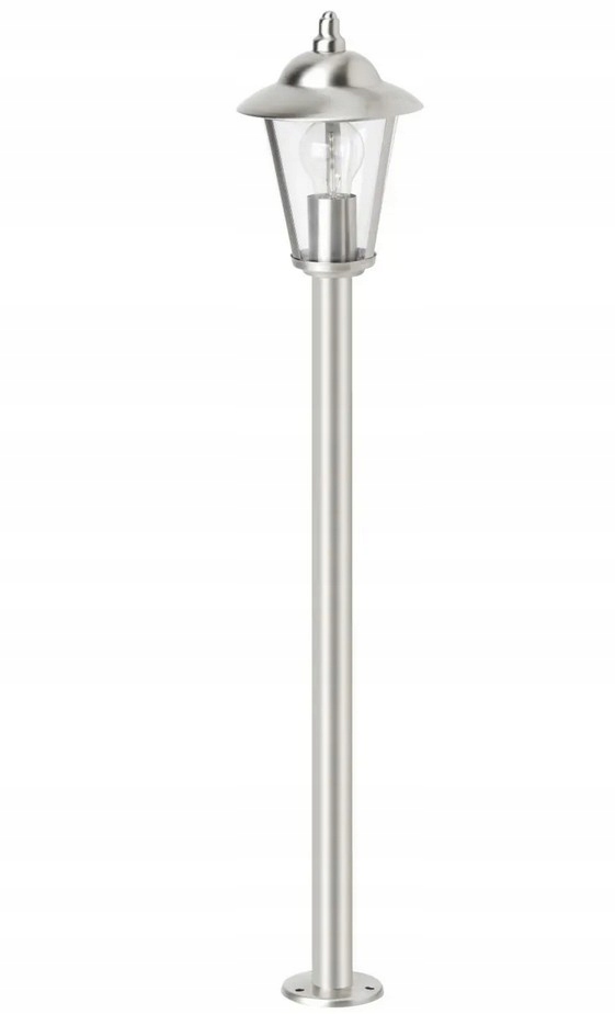 

Słupek oświetleniowy Brilliant E27 90 cm srebrny
