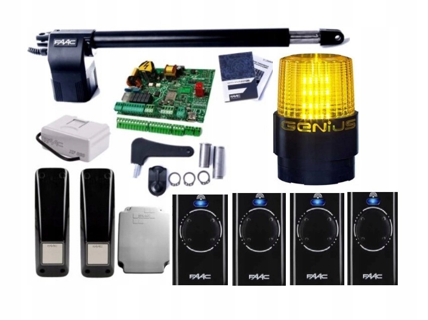 Napęd do bramy jednoskrzydłowej FAAC 414 LONG