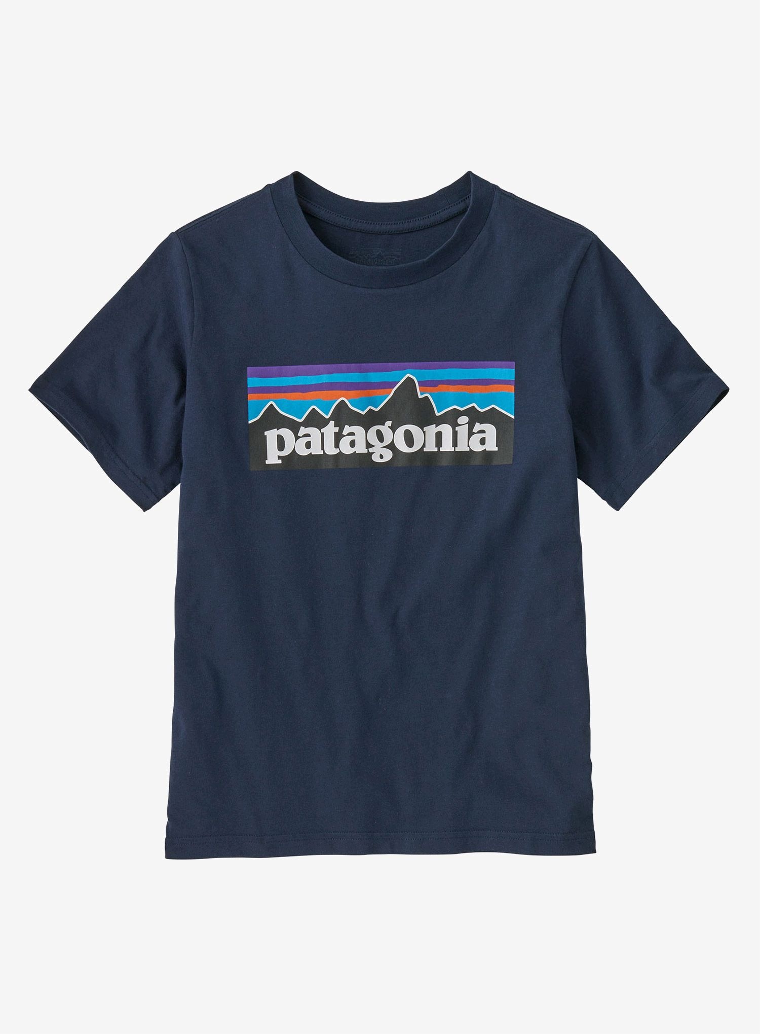 Dětské tričko Patagonia P-6 Logo T-Shirt new navy XL