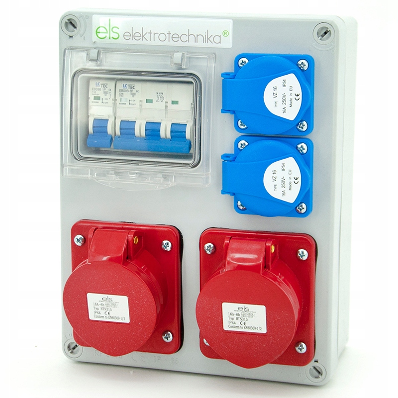 

Rozdzielnica Rozdzielnia Budowlana 2*32A/5 2*230V