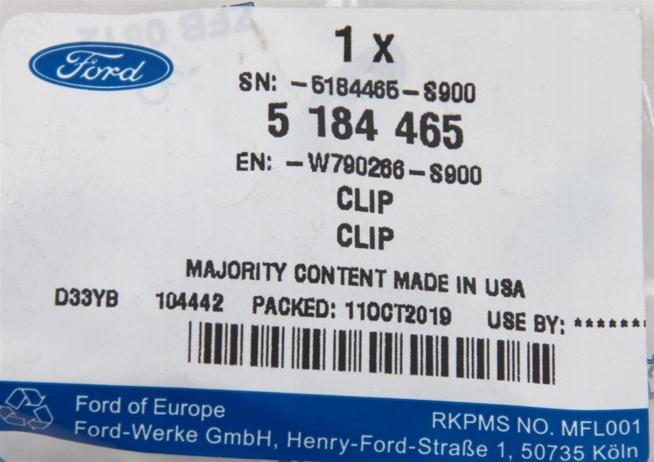 ZACISK SPINKA PODSUFITKI KUGA 12-/ 16- KUGA 2020- Typ samochodu Samochody osobowe