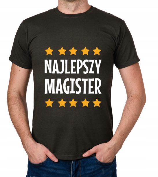 

koszulka Najlepszy Magister prezent
