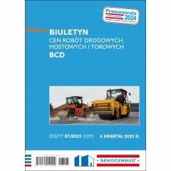 Sekocenbud Biuletyn cen robót drog mostor BCD 1/24