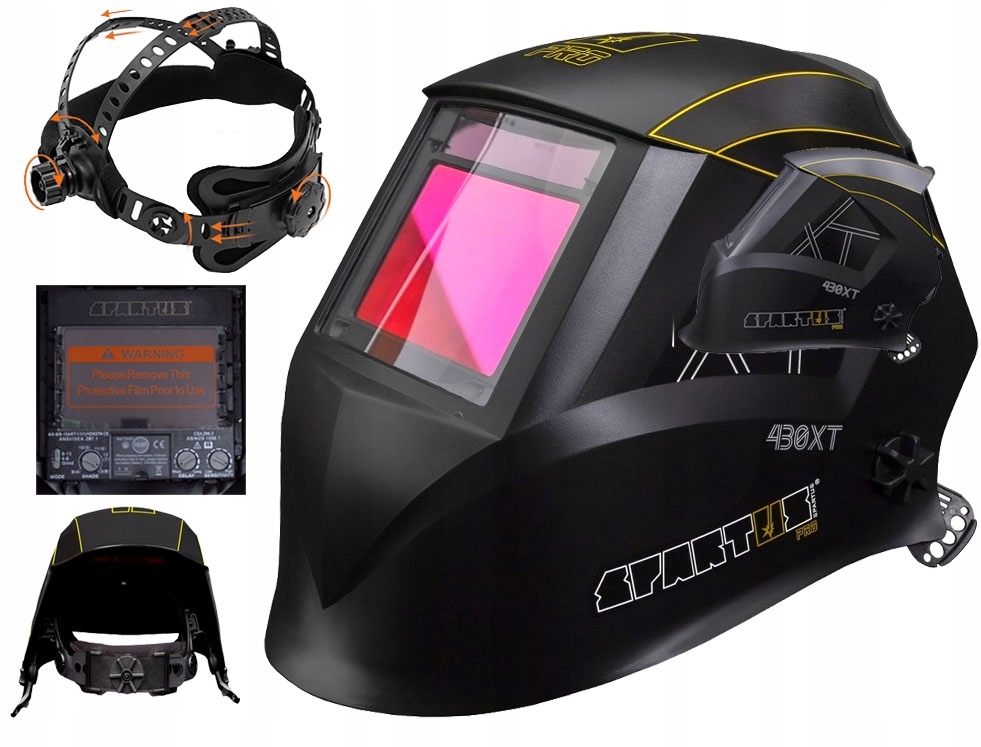 Maska Svařovací Přilba Spartus 430XT Mig Tig True Color Automatická