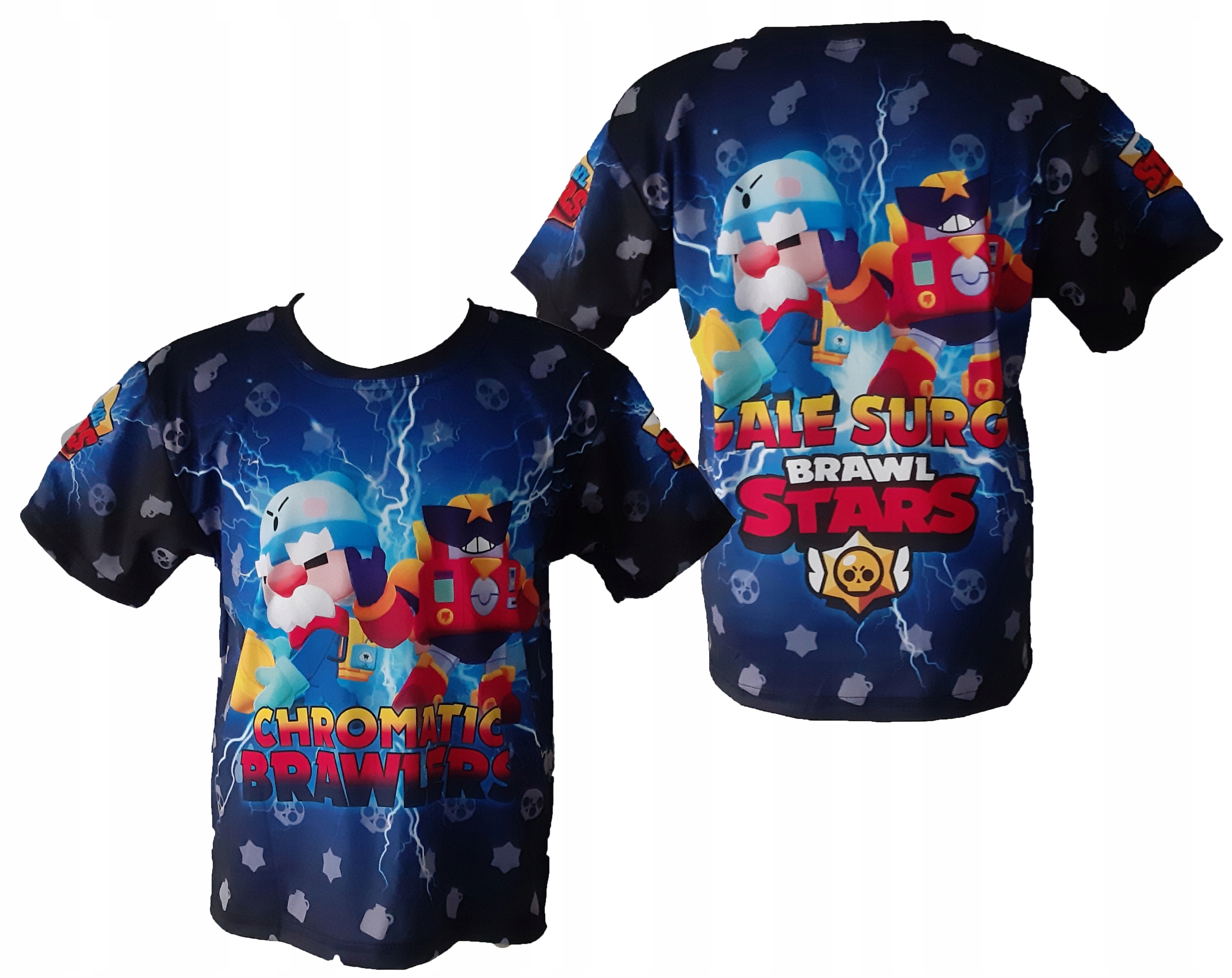 BRAWL STARS koszulka CHROMATIC t-shirt B8 r. 134