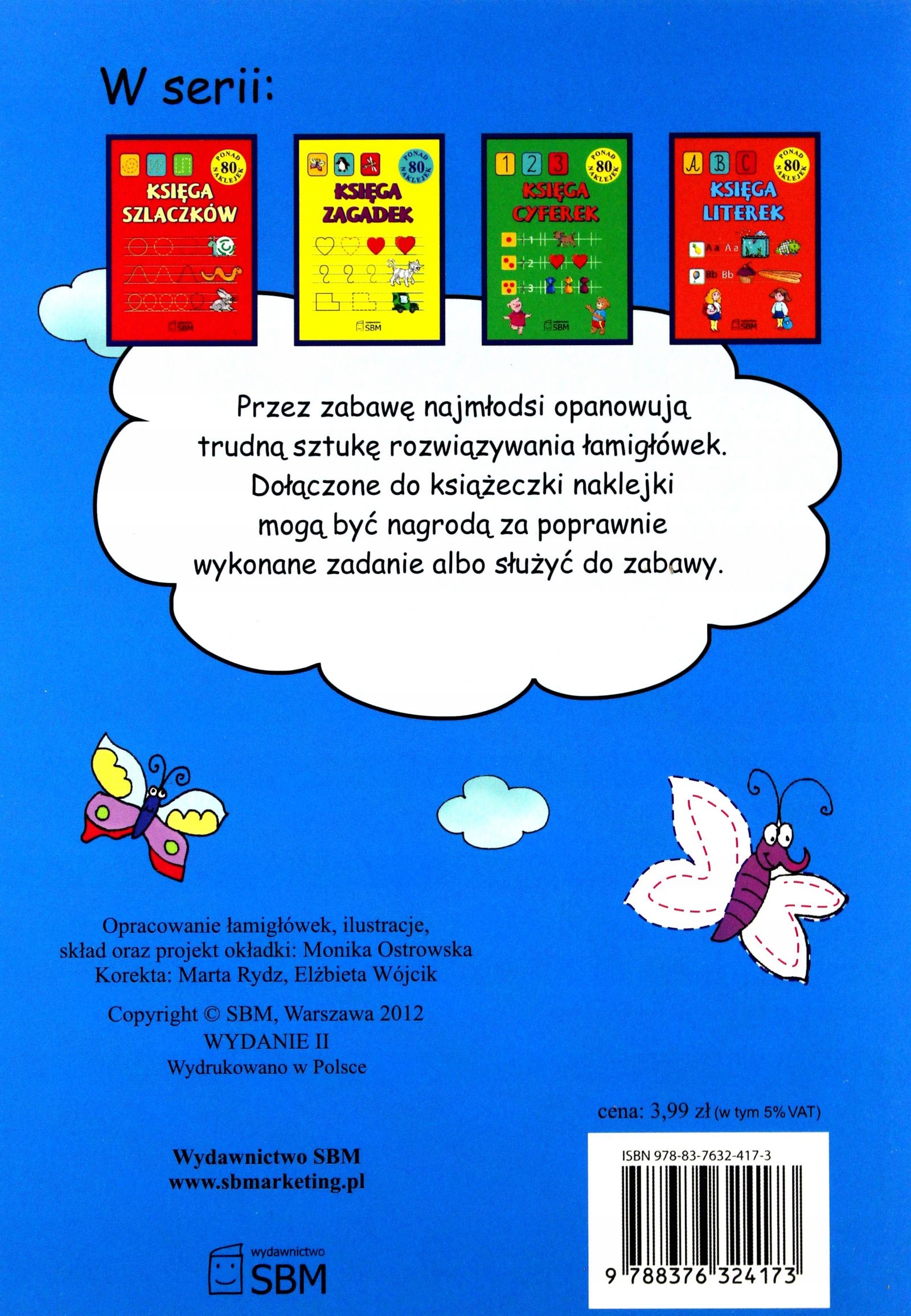 KSIĘGA KSZTAŁTÓW (2012) Monika OSTROWSKA Stan opakowania oryginalne