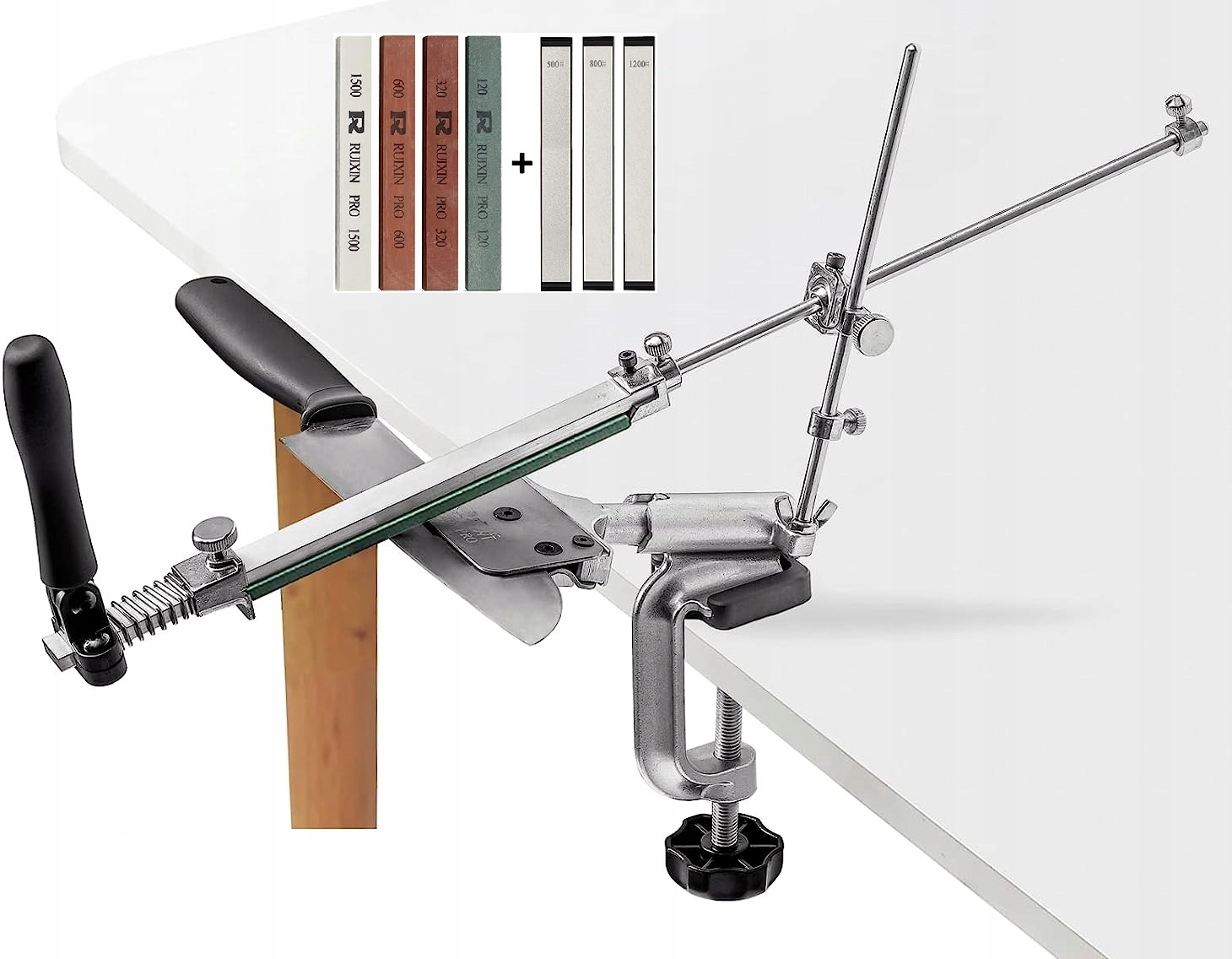 PROFESJONALNA OSEŁKA OSTRZAŁKA KAMIENNA DO NOŻY