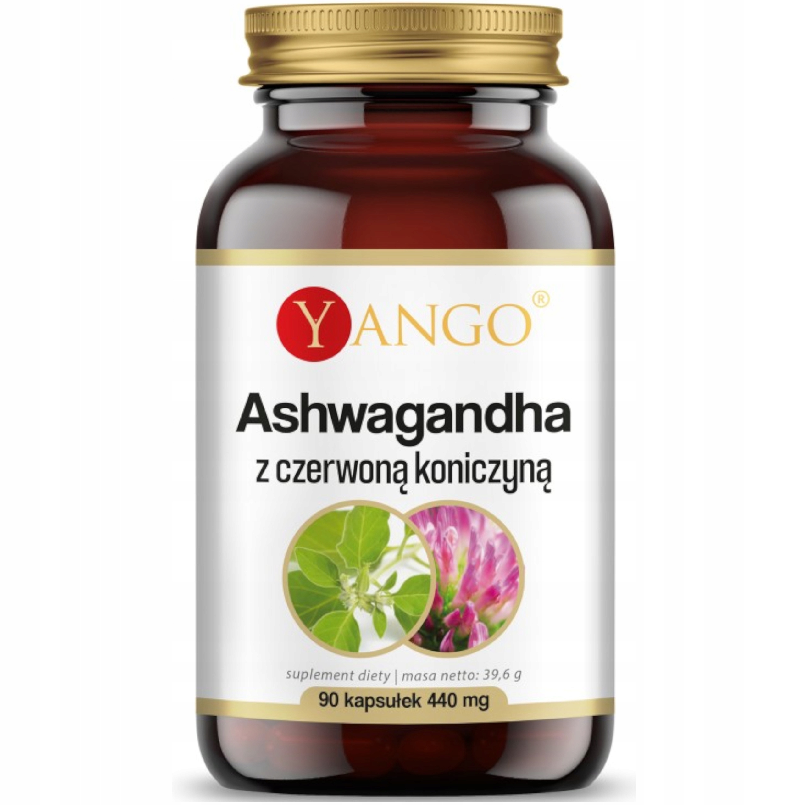 

Yango Ashwagandha z Czerwoną Koniczyną Menopauza