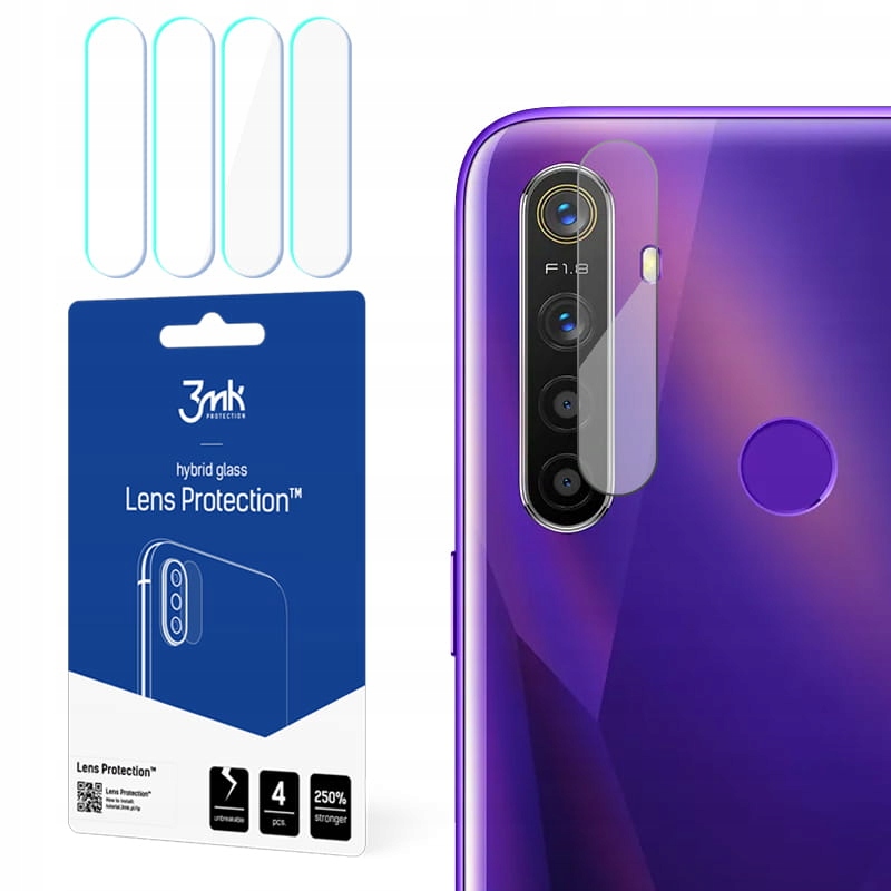 

Szkło na obiektyw aparatu do Realme 5 Pro 3mk Lens