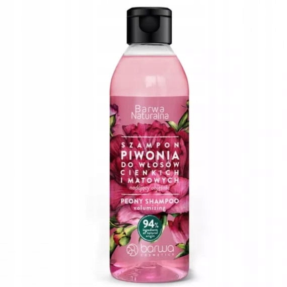 

Barwa Szampon do włosów Piwonia Objętość 300ml