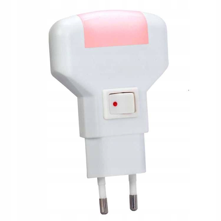 MINI LAMPKA NOCNA DLA DZIECKA DO GN. 1W CZERWONA