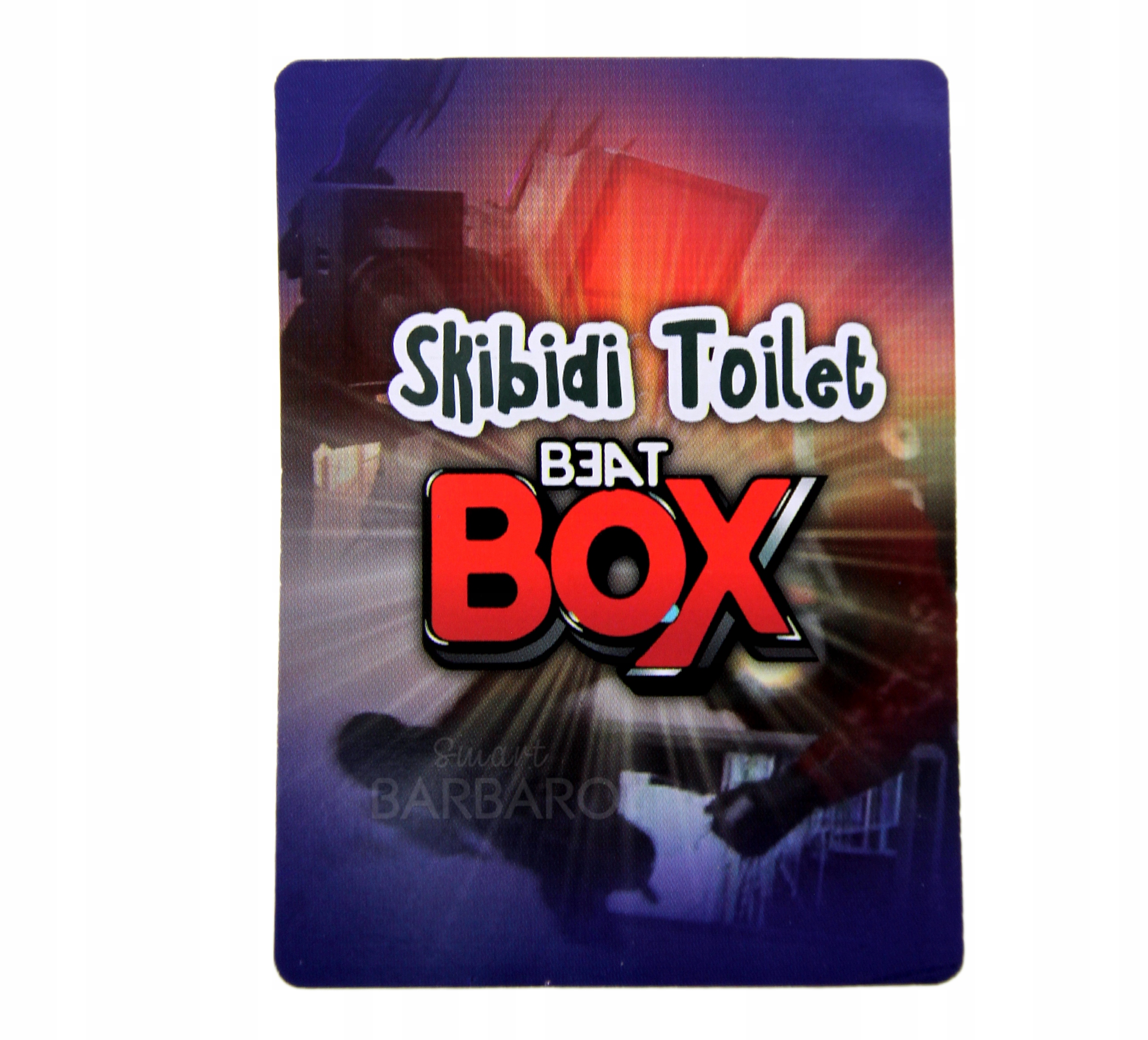 SKIBIDI TOILET SASZETKA NIESPODZIANKA FIGURKA + 3 KARTY KOLEKCJONERSKIE Marka bez marki