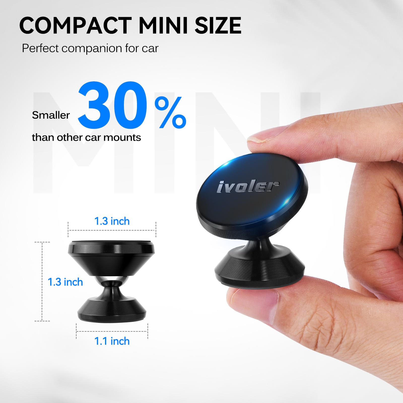 IVOLER 360° Magnetyczny Uchwyt Samochodowy Do Telefonu — miniatura 4