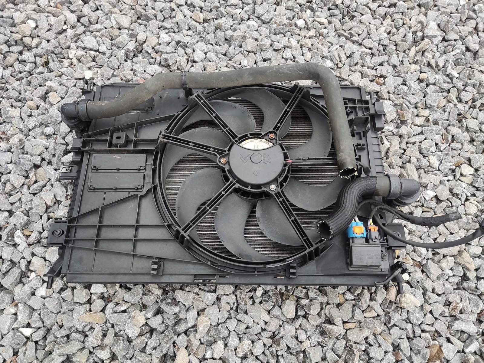 KOMPLET chladiče chladiče ventilátor JUMPY EXPERT III 1.6 BLUE HDI 2016-23