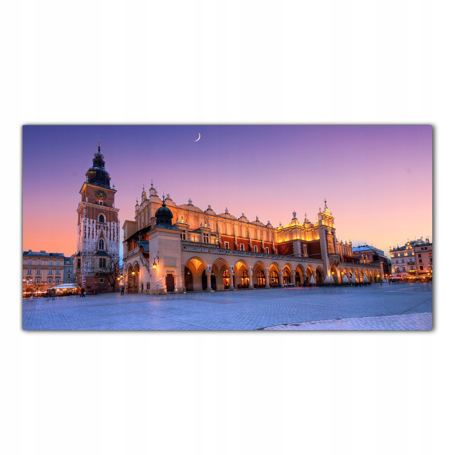 

Obraz Szklany Foto-obraz Plac Rynek Miasto 140x70