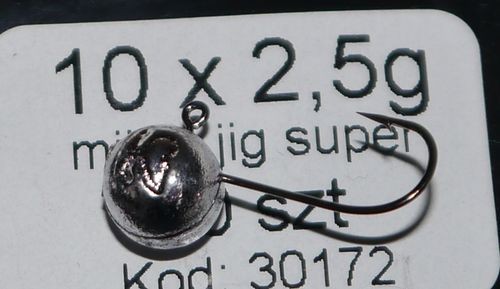 

Główka Jigowa Bushido size 10 2,5G