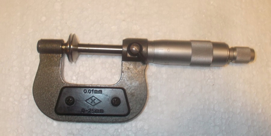 Мікрометр пластинчастий мікрометр 0-25 0,01 мм