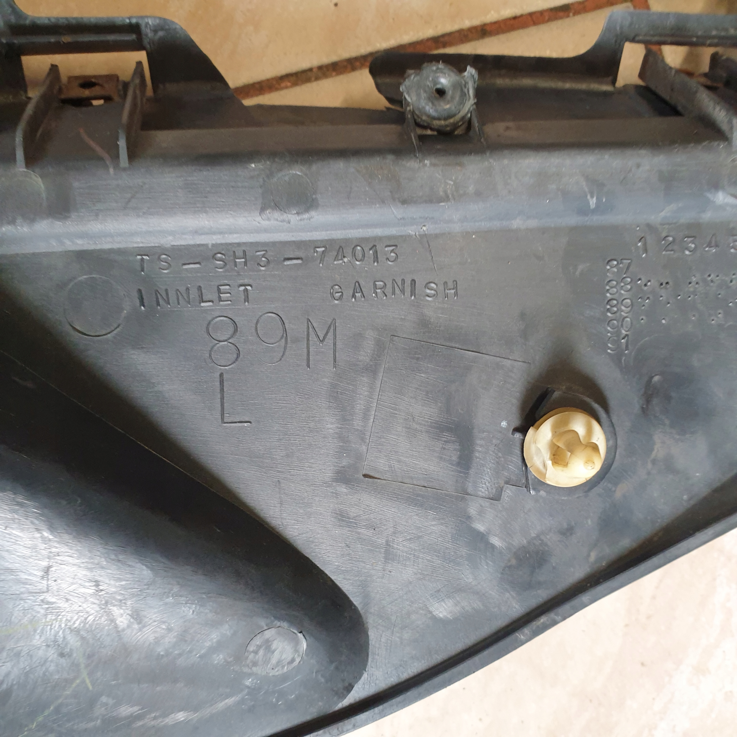 side upholstery door left front HONDA CIVIC IV OE EU