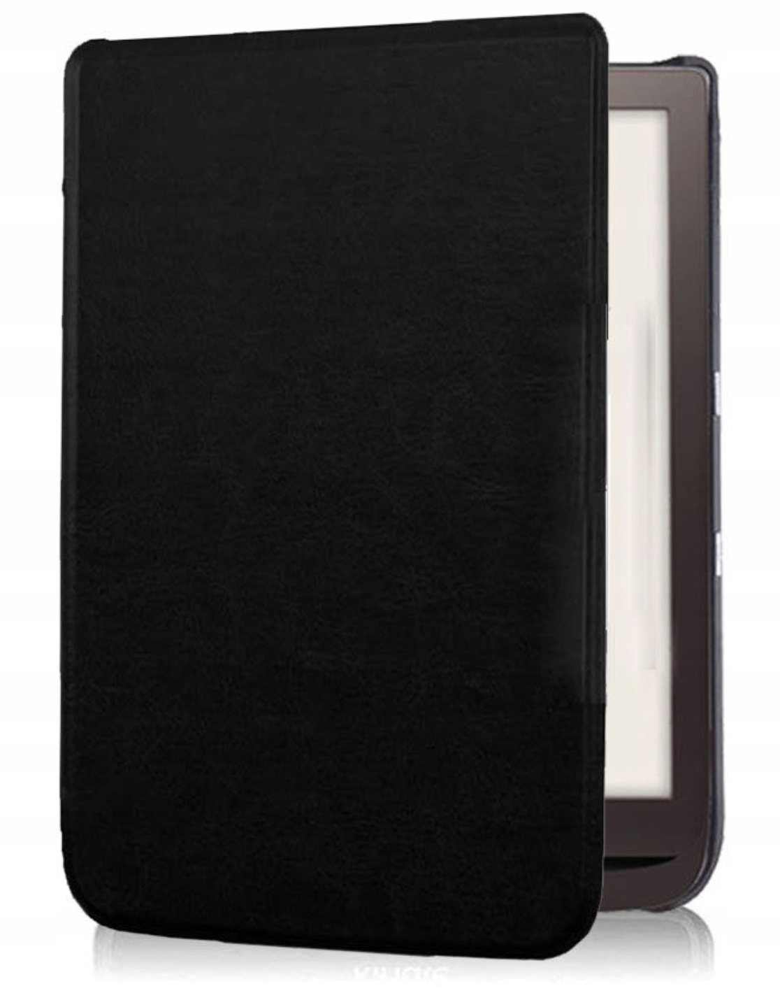 Kwmobile Étui Compatible Avec Pocketbook InkPad 3/3 Pro/Color/Vivlio InkPad 3 Coque - Étui à Rabat Magnétique Tablette EReader Similicuir - Bleu Foncé