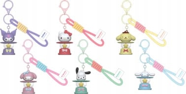 Sanrio Light-Up Camping Lamp Series Schlüsselanhänger Hello Kitty and Frien