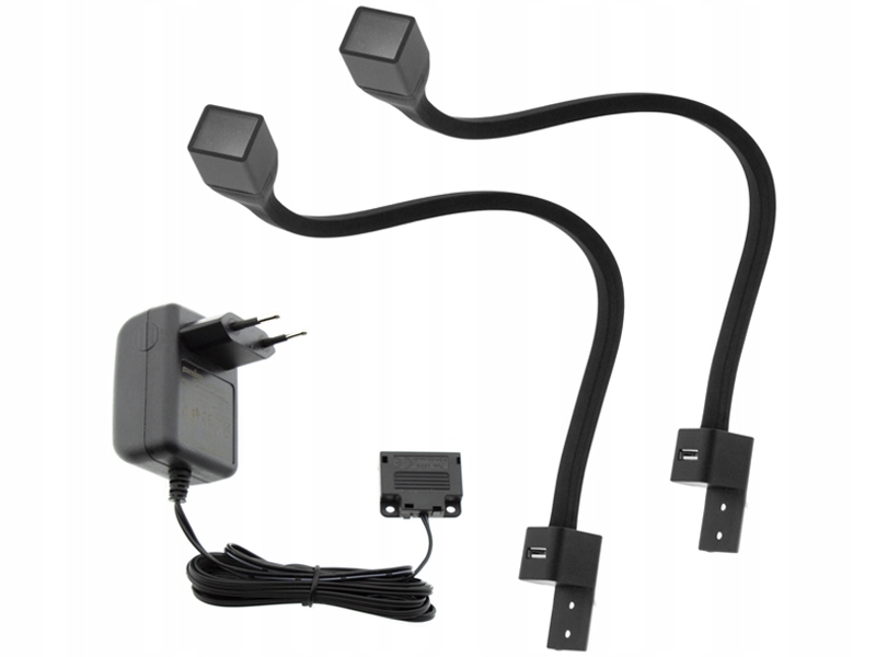 

Lampa nocna Led do łóżka czytania Flexi Q Usb +zas
